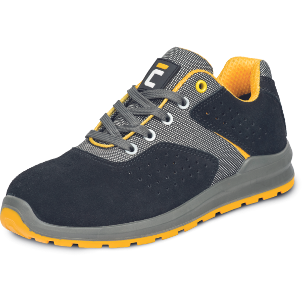 Напівчеревики  чорно/жовті