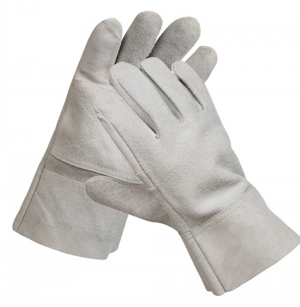 Утеплені шкіряні рукавички
